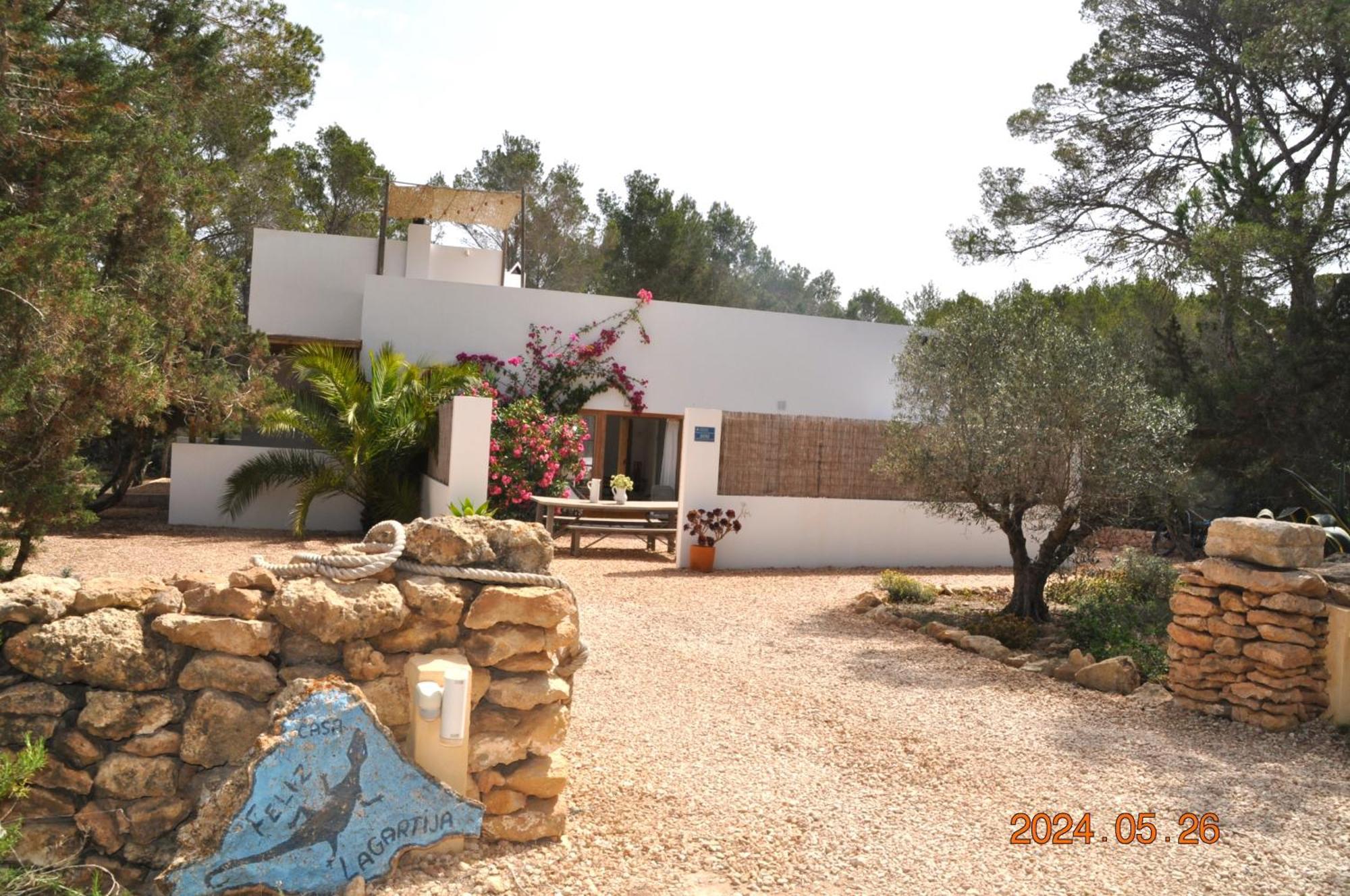 Vila Feliz Lagartija Cala Saona Exteriér fotografie