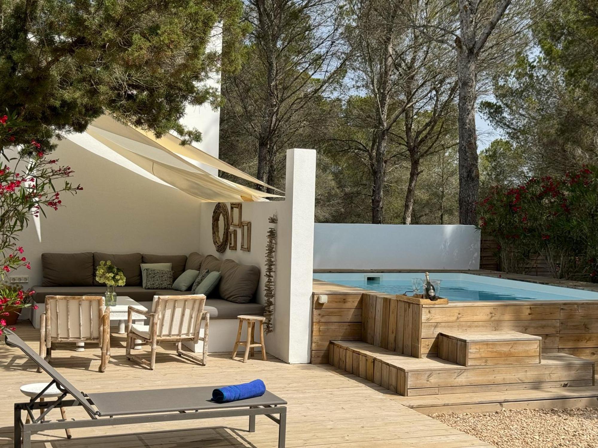 Vila Feliz Lagartija Cala Saona Exteriér fotografie